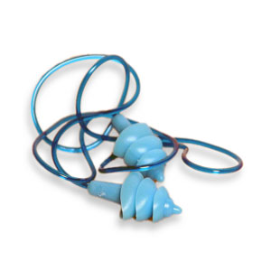 Corded Ear Plugs Blue