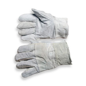 Chrome Leather Wrist Glove